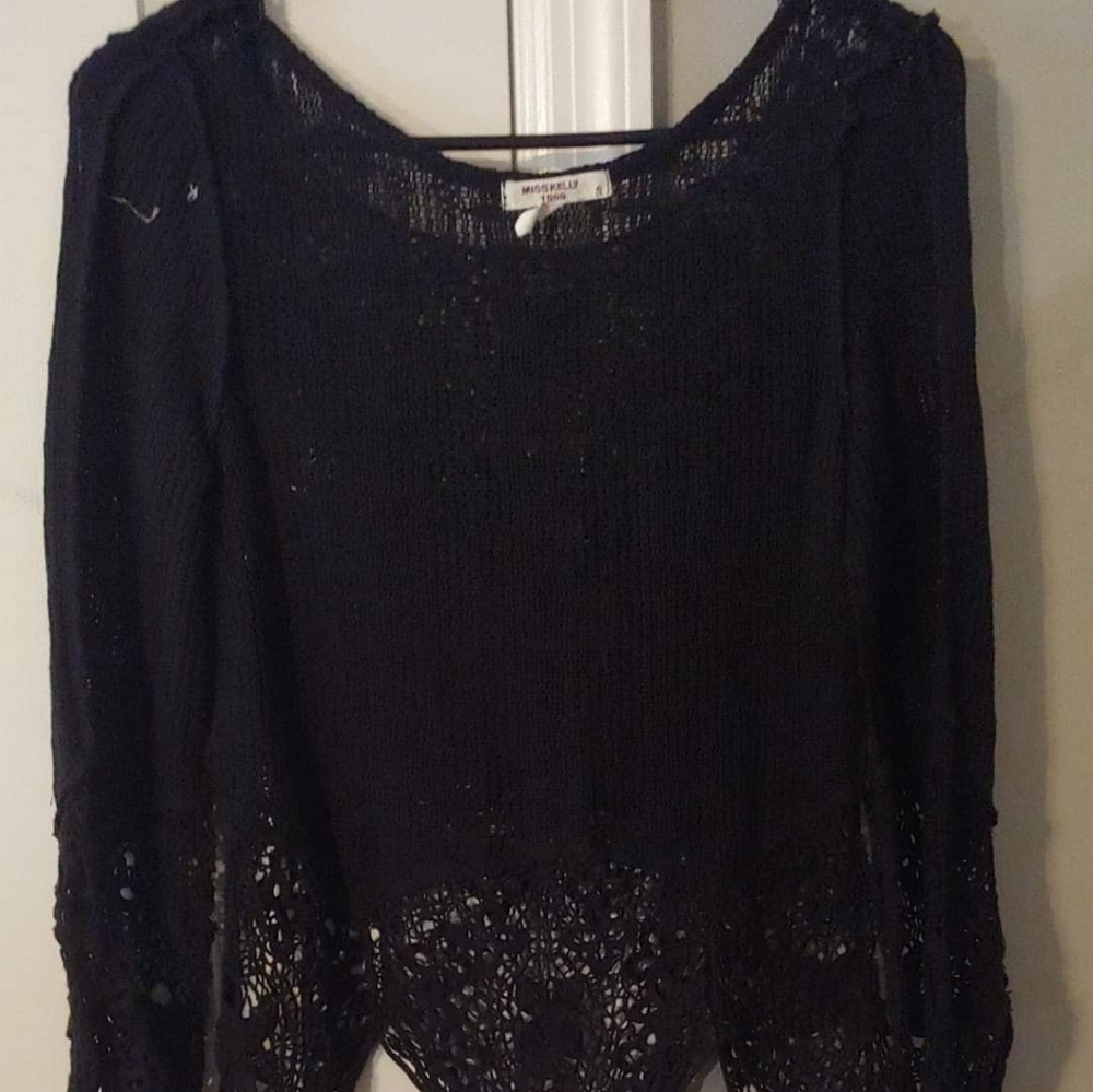 Lacey (see through) top!